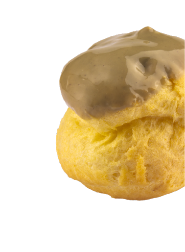 BIGNÉ CON CREMA AL PISTACCHIO