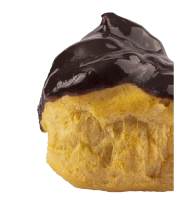 BIGNÉ CON CREMA AL CIOCCOLATO